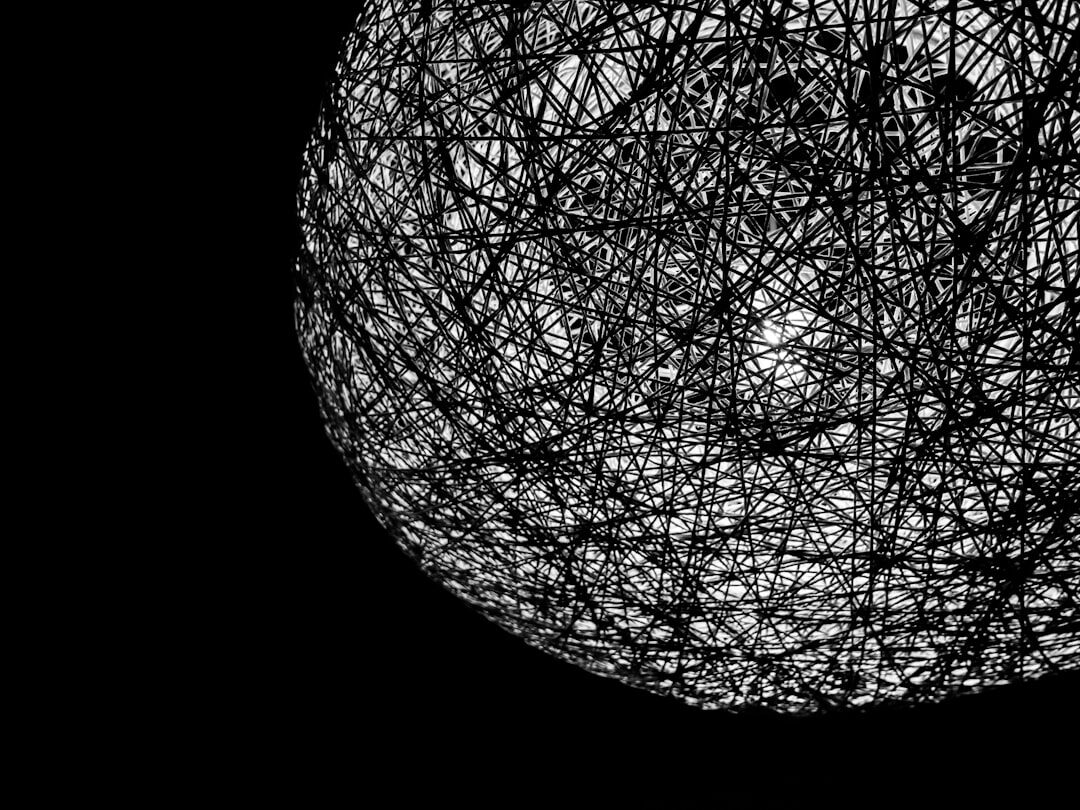 Technology globe network connection visual