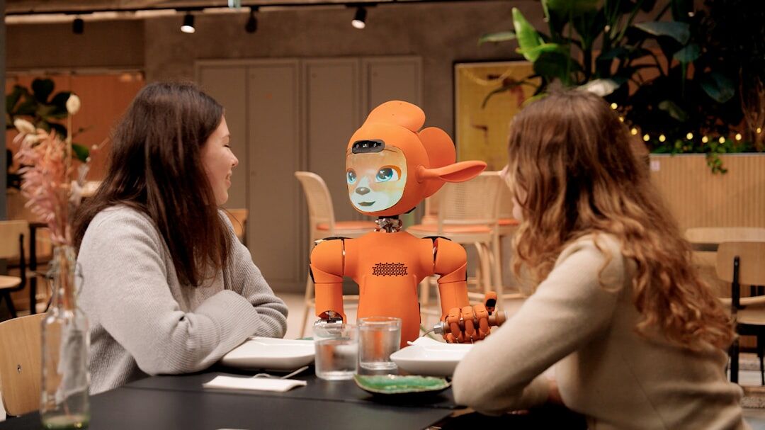 Artificial intelligence robot humanoid